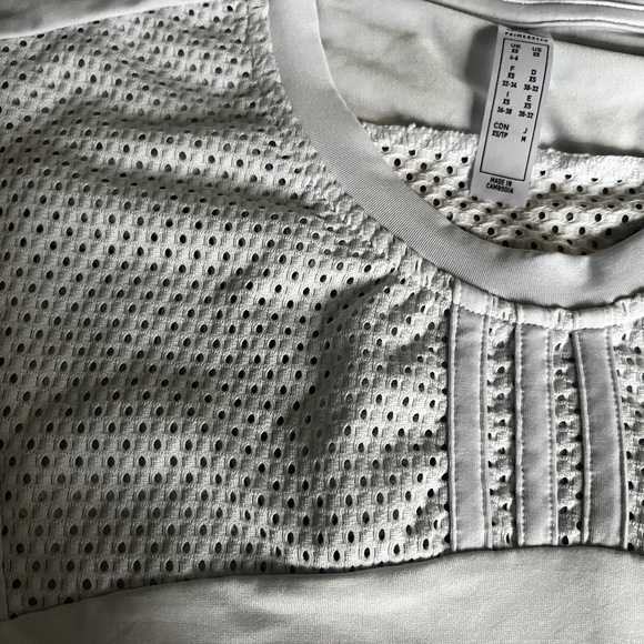 Adidas Light Blue Athletic Top - Picture 3 of 4